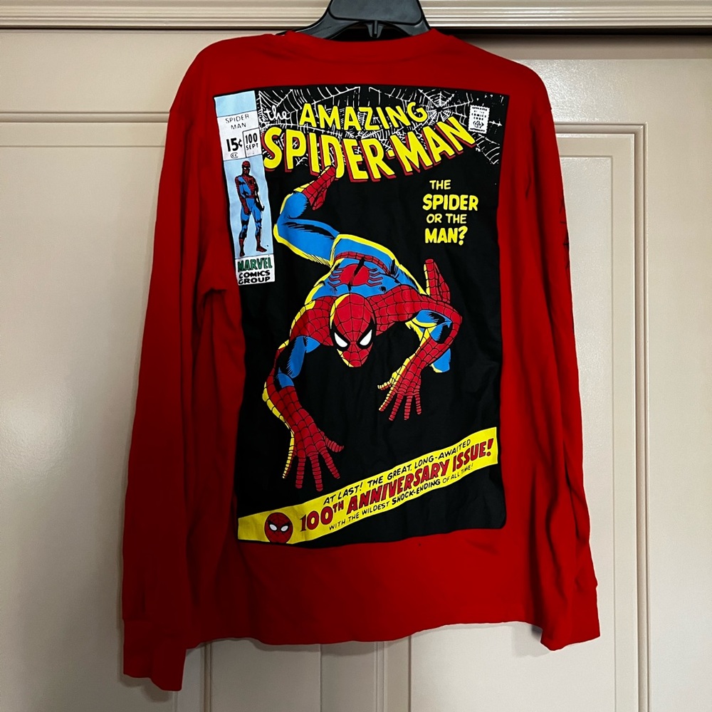 Marvel spider man shirt never has been worn men’s size tall XL
